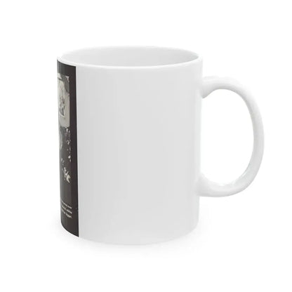 Greta Thyssen #160 - 1 Full Page B&W Photo on Page 38 from BOLD Pocket Mag. Feb. '59 (Vintage Female Icon) White Coffee Mug - Go Mug Yourself