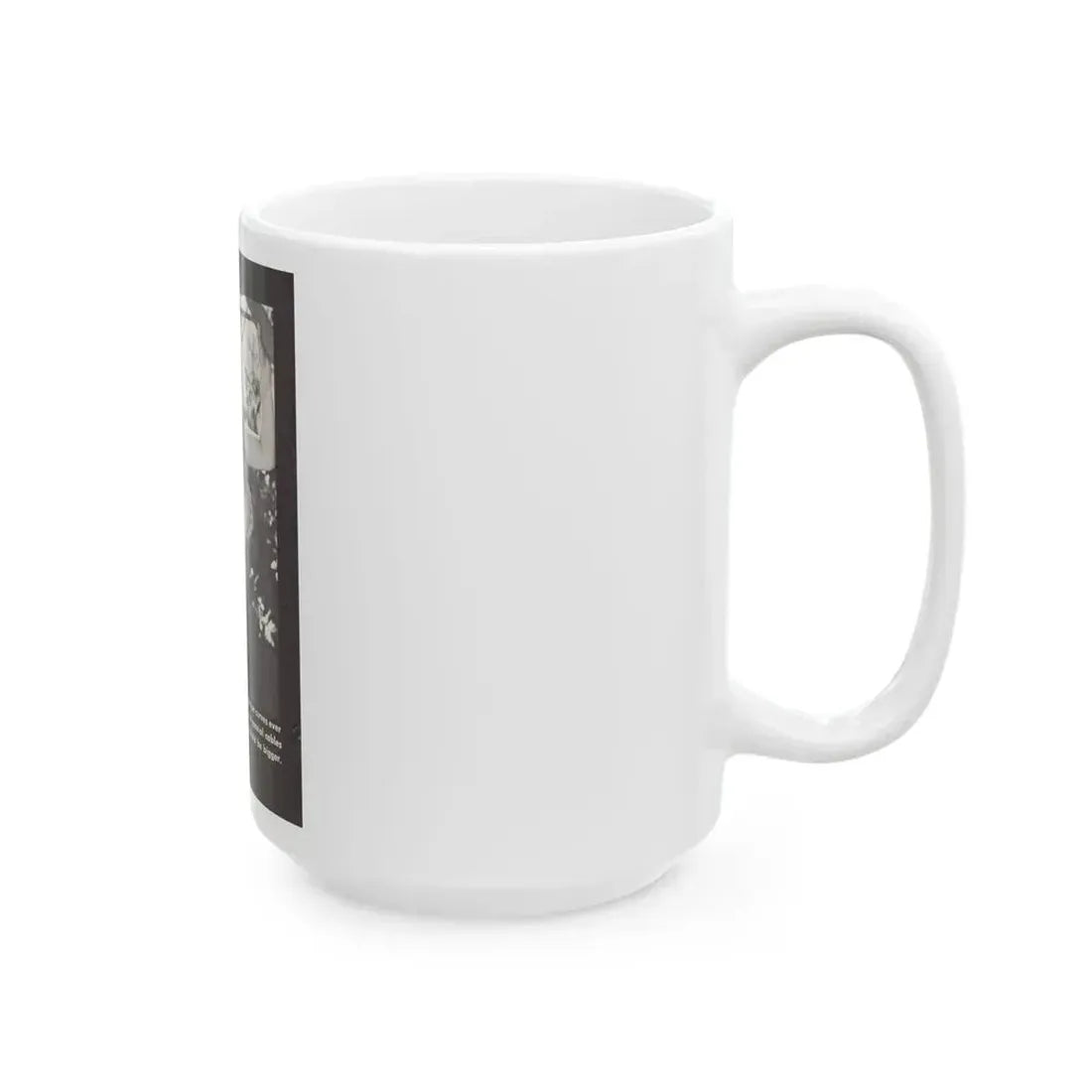 Greta Thyssen #160 - 1 Full Page B&W Photo on Page 38 from BOLD Pocket Mag. Feb. '59 (Vintage Female Icon) White Coffee Mug - Go Mug Yourself