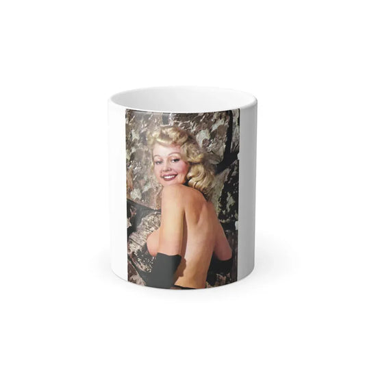 Greta Thyssen #27 - Topless (Vintage Female Icon) Color Changing Mug 11oz 11oz - Go Mug Yourself