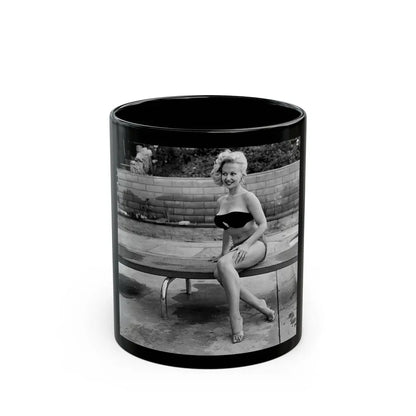 Greta Thyssen #50 (Vintage Female Icon) Black Coffee Mug 11oz - Go Mug Yourself
