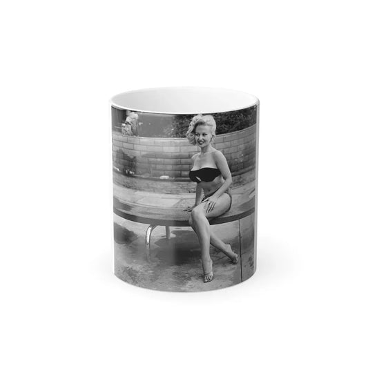 Greta Thyssen #50 (Vintage Female Icon) Color Changing Mug 11oz 11oz - Go Mug Yourself