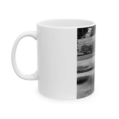 Greta Thyssen #50 (Vintage Female Icon) White Coffee Mug - Go Mug Yourself
