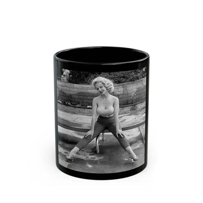 Greta Thyssen #51 (Vintage Female Icon) Black Coffee Mug 11oz - Go Mug Yourself