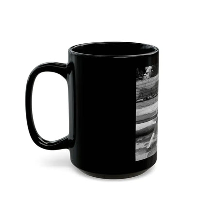 Greta Thyssen #51 (Vintage Female Icon) Black Coffee Mug - Go Mug Yourself