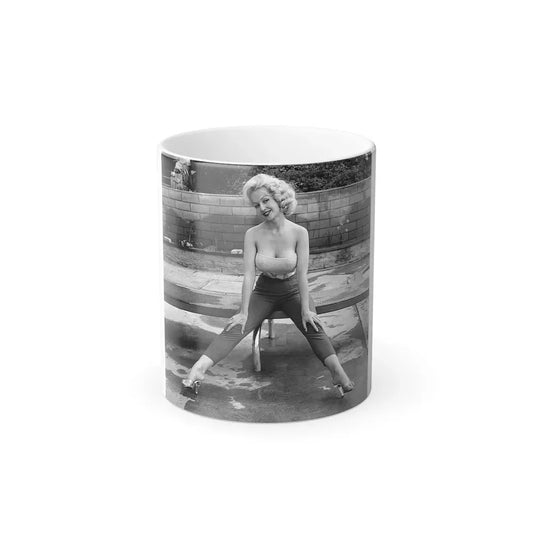 Greta Thyssen #51 (Vintage Female Icon) Color Changing Mug 11oz 11oz - Go Mug Yourself