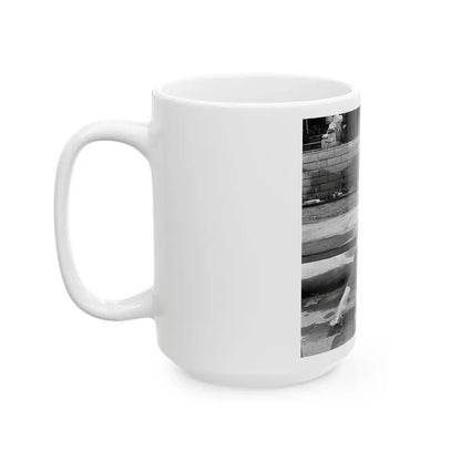Greta Thyssen #51 (Vintage Female Icon) White Coffee Mug - Go Mug Yourself