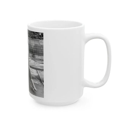 Greta Thyssen #51 (Vintage Female Icon) White Coffee Mug - Go Mug Yourself