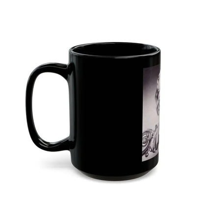 Greta Thyssen #54 (Vintage Female Icon) Black Coffee Mug - Go Mug Yourself