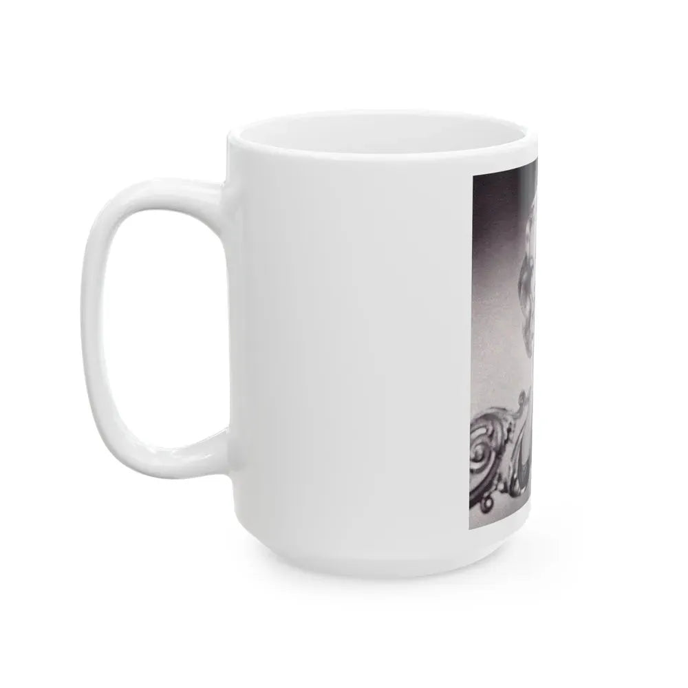 Greta Thyssen #54 (Vintage Female Icon) White Coffee Mug - Go Mug Yourself