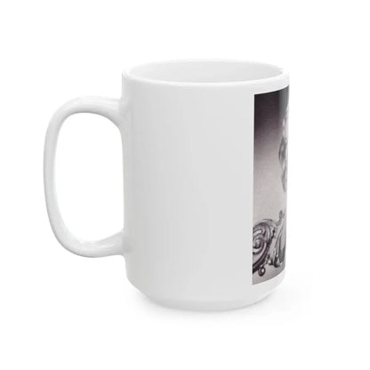 Greta Thyssen #54 (Vintage Female Icon) White Coffee Mug - Go Mug Yourself