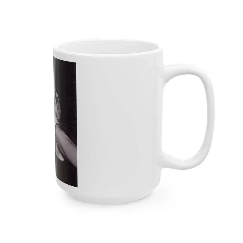 Greta Thyssen #54 (Vintage Female Icon) White Coffee Mug - Go Mug Yourself