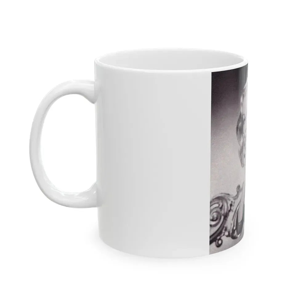 Greta Thyssen #54 (Vintage Female Icon) White Coffee Mug - Go Mug Yourself