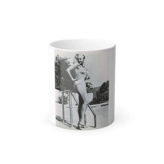Greta Thyssen #55 (Vintage Female Icon) Color Changing Mug 11oz 11oz - Go Mug Yourself