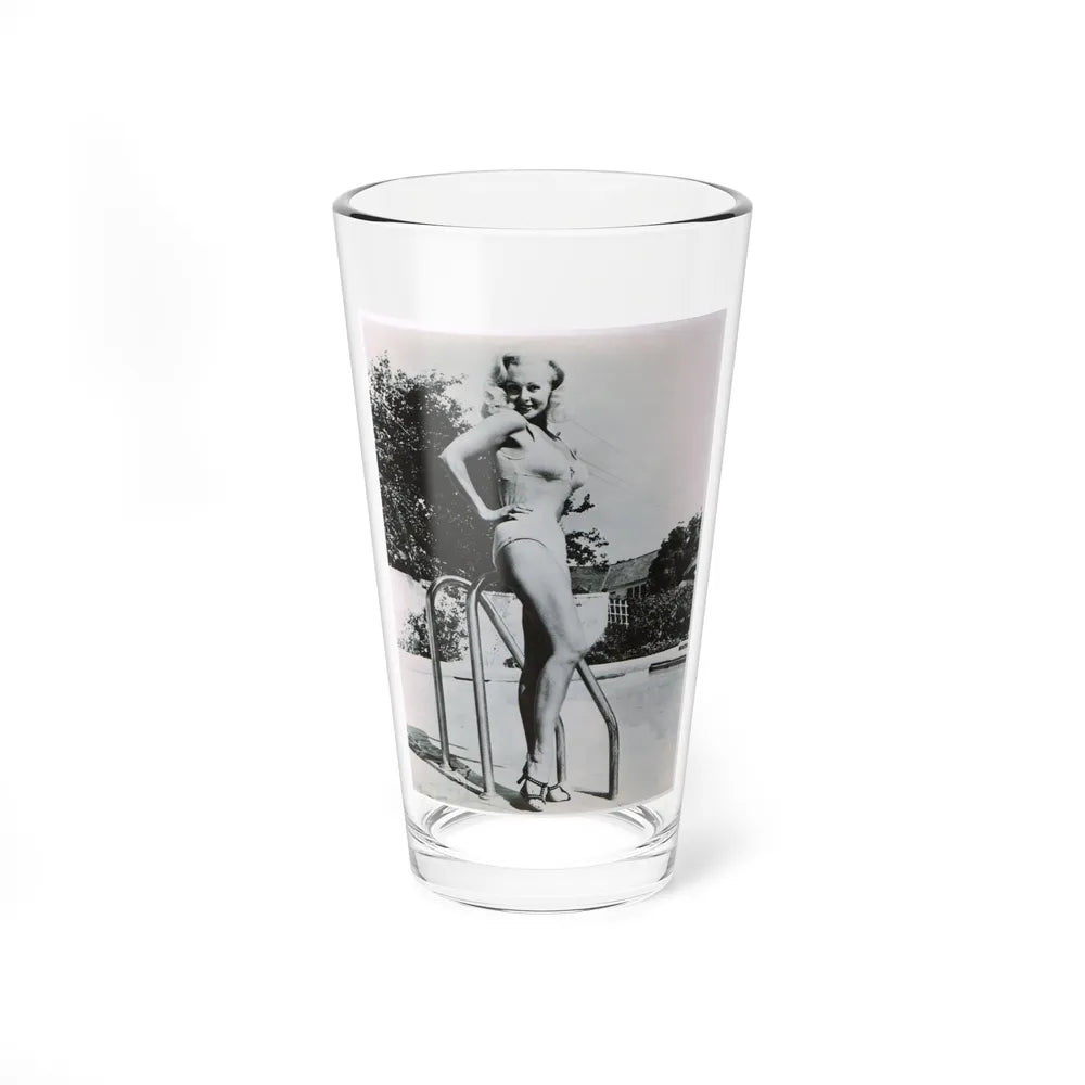 Greta Thyssen #55 (Vintage Female Icon) Pint Glass 16oz-16oz-Go Mug Yourself