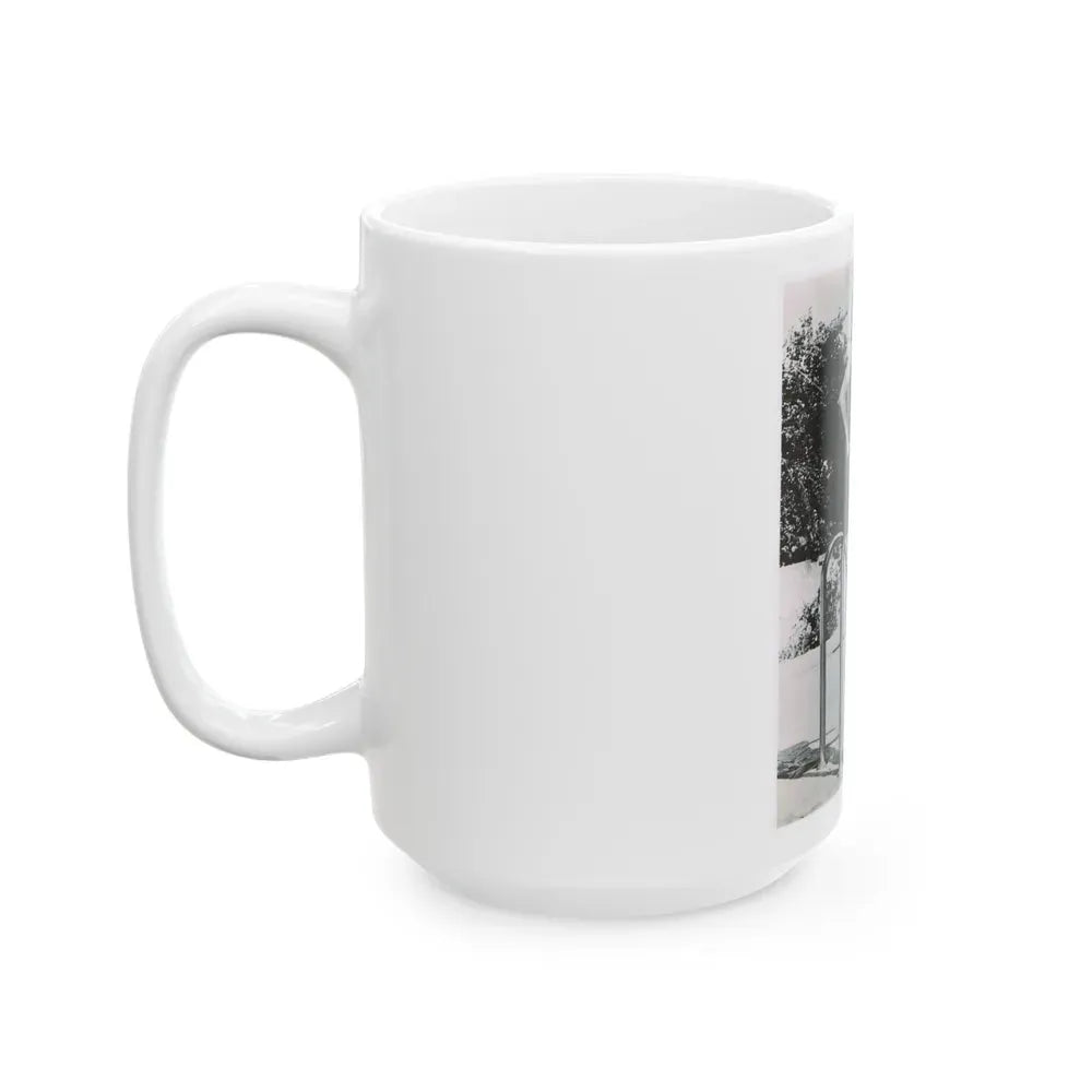 Greta Thyssen #55 (Vintage Female Icon) White Coffee Mug - Go Mug Yourself