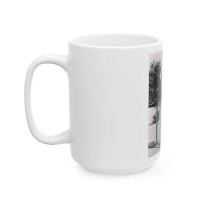 Greta Thyssen #55 (Vintage Female Icon) White Coffee Mug - Go Mug Yourself