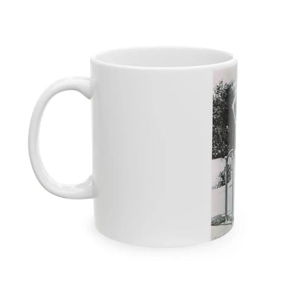 Greta Thyssen #55 (Vintage Female Icon) White Coffee Mug - Go Mug Yourself