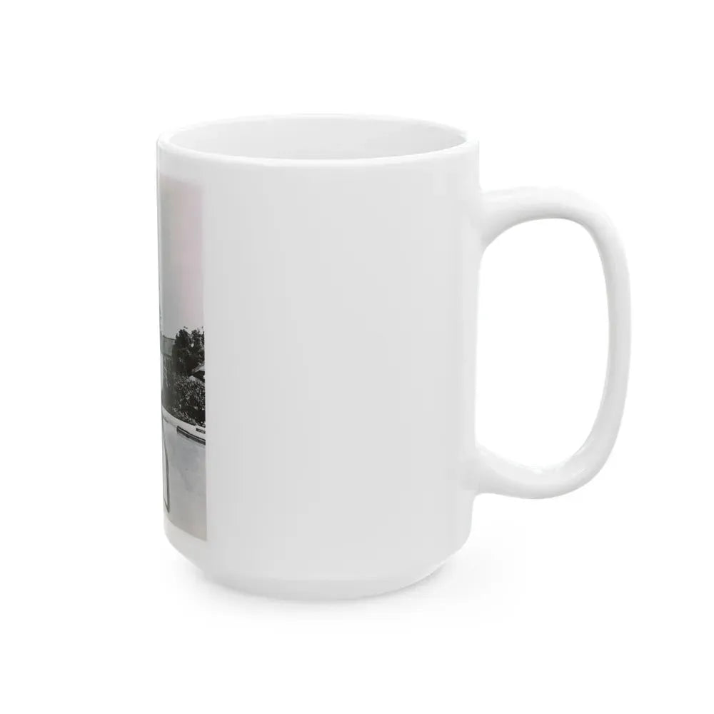 Greta Thyssen #55 (Vintage Female Icon) White Coffee Mug - Go Mug Yourself