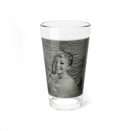 Greta Thyssen #56 (Vintage Female Icon) Pint Glass 16oz-16oz-Go Mug Yourself