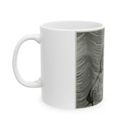 Greta Thyssen #56 (Vintage Female Icon) White Coffee Mug - Go Mug Yourself
