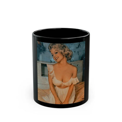 Greta Thyssen #68 (Vintage Female Icon) Black Coffee Mug 11oz - Go Mug Yourself