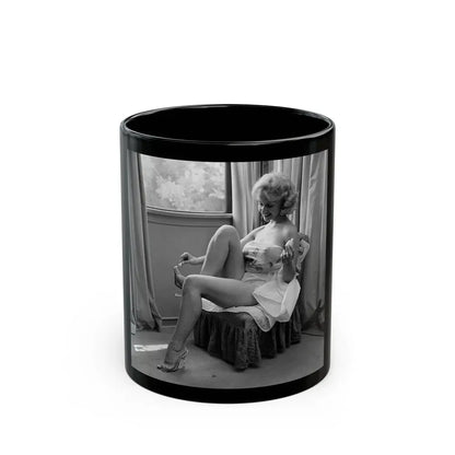 Greta Thyssen #70 (Vintage Female Icon) Black Coffee Mug 11oz - Go Mug Yourself