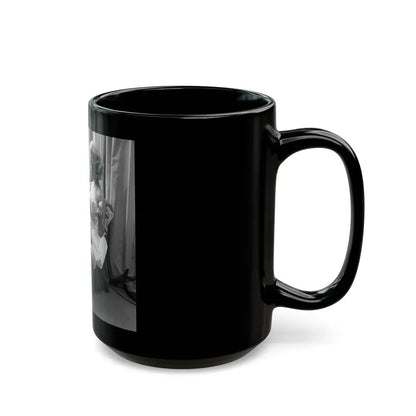 Greta Thyssen #70 (Vintage Female Icon) Black Coffee Mug - Go Mug Yourself