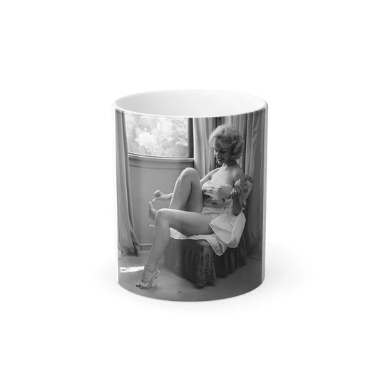 Greta Thyssen #70 (Vintage Female Icon) Color Changing Mug 11oz 11oz - Go Mug Yourself
