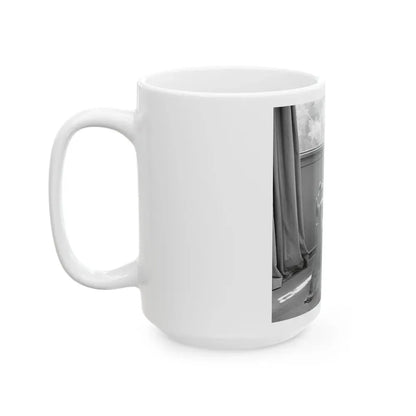 Greta Thyssen #70 (Vintage Female Icon) White Coffee Mug - Go Mug Yourself