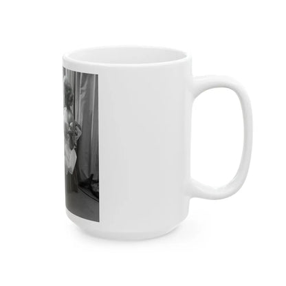 Greta Thyssen #70 (Vintage Female Icon) White Coffee Mug-Go Mug Yourself