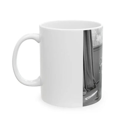 Greta Thyssen #70 (Vintage Female Icon) White Coffee Mug - Go Mug Yourself