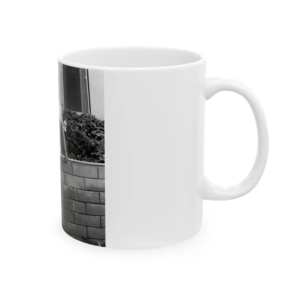 Greta Thyssen #71 (Vintage Female Icon) White Coffee Mug - Go Mug Yourself