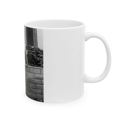 Greta Thyssen #71 (Vintage Female Icon) White Coffee Mug - Go Mug Yourself