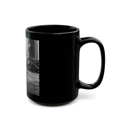Greta Thyssen #72 (Vintage Female Icon) Black Coffee Mug - Go Mug Yourself