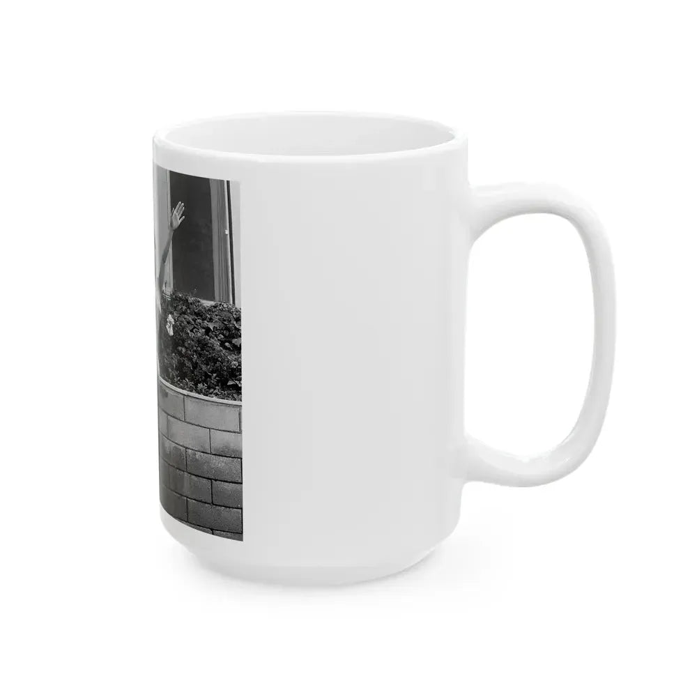 Greta Thyssen #72 (Vintage Female Icon) White Coffee Mug - Go Mug Yourself