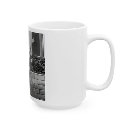 Greta Thyssen #72 (Vintage Female Icon) White Coffee Mug - Go Mug Yourself