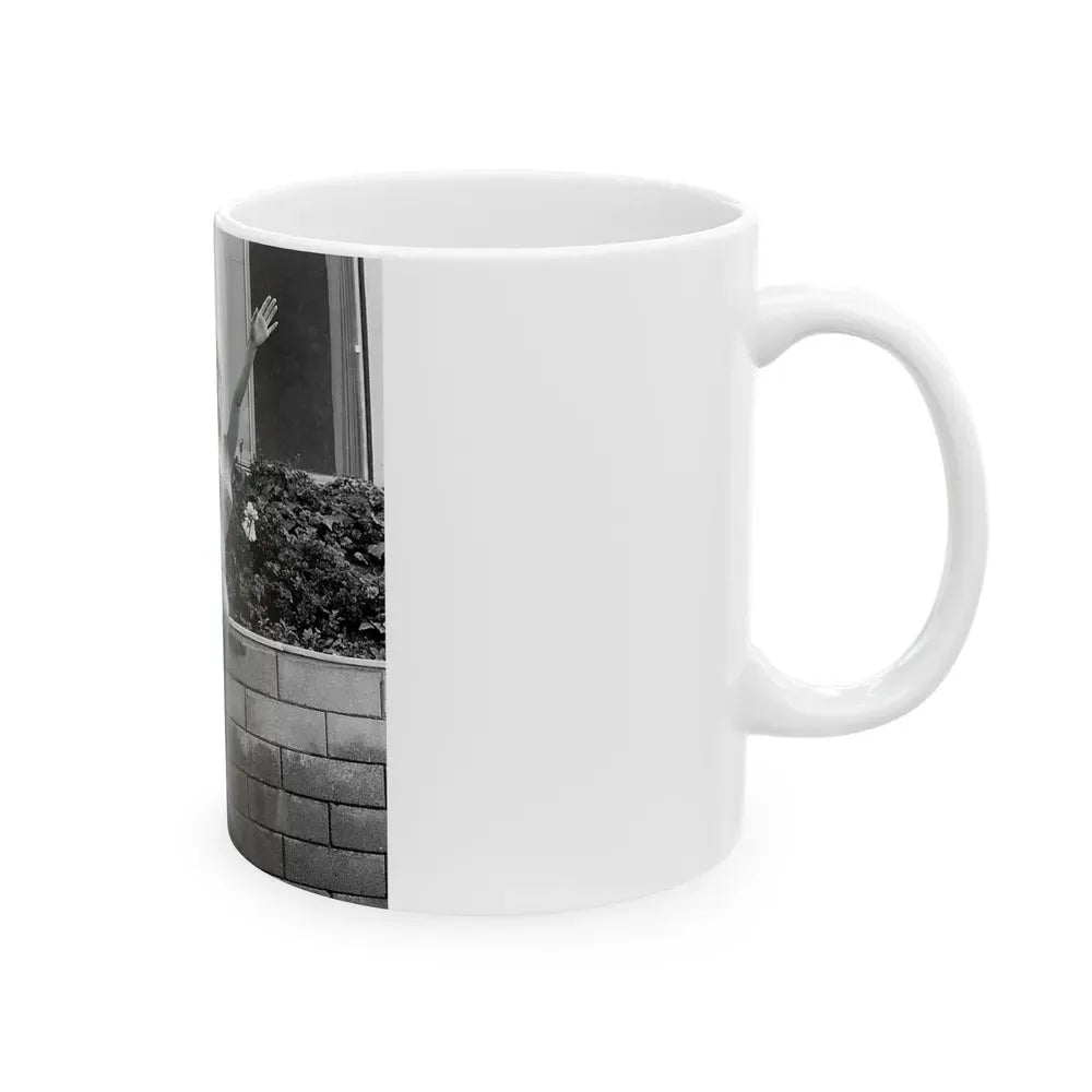 Greta Thyssen #72 (Vintage Female Icon) White Coffee Mug - Go Mug Yourself