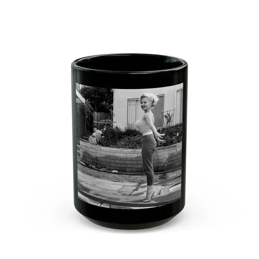 Greta Thyssen #73 (Vintage Female Icon) Black Coffee Mug 15oz - Go Mug Yourself