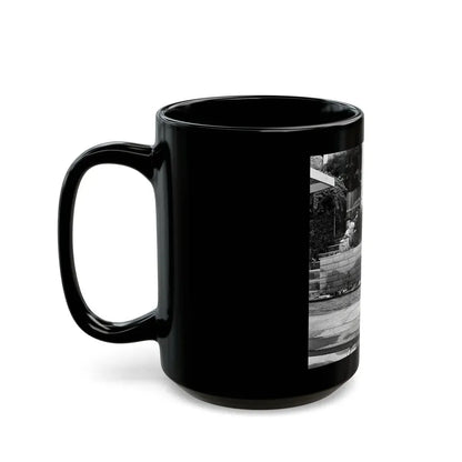 Greta Thyssen #73 (Vintage Female Icon) Black Coffee Mug - Go Mug Yourself