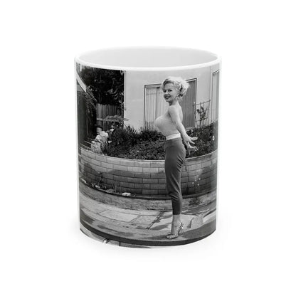 Greta Thyssen #73 (Vintage Female Icon) White Coffee Mug 11oz - Go Mug Yourself