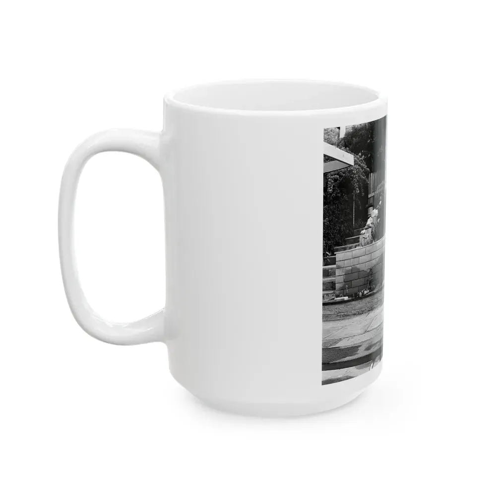 Greta Thyssen #73 (Vintage Female Icon) White Coffee Mug - Go Mug Yourself