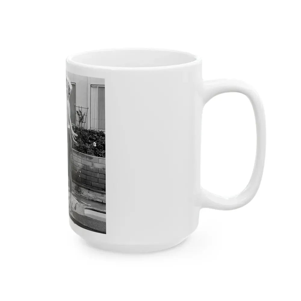 Greta Thyssen #73 (Vintage Female Icon) White Coffee Mug - Go Mug Yourself