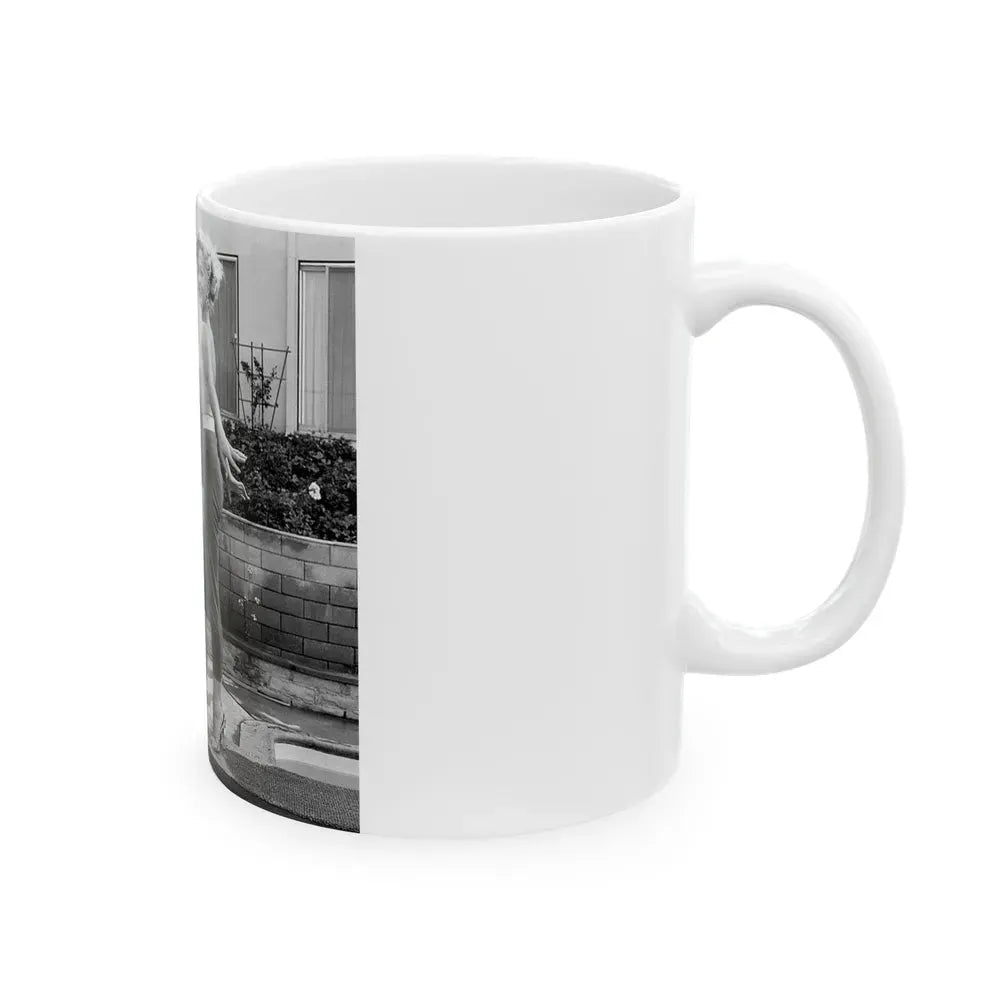 Greta Thyssen #73 (Vintage Female Icon) White Coffee Mug - Go Mug Yourself