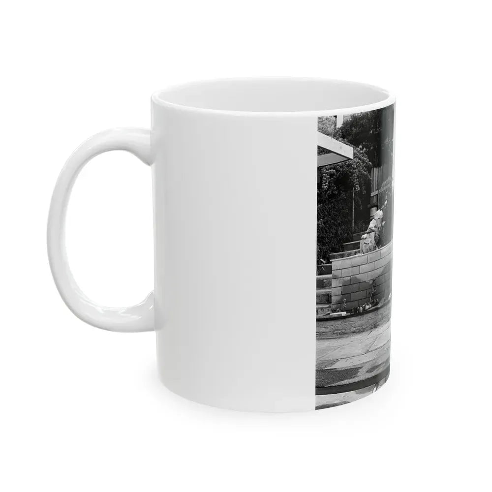 Greta Thyssen #73 (Vintage Female Icon) White Coffee Mug - Go Mug Yourself