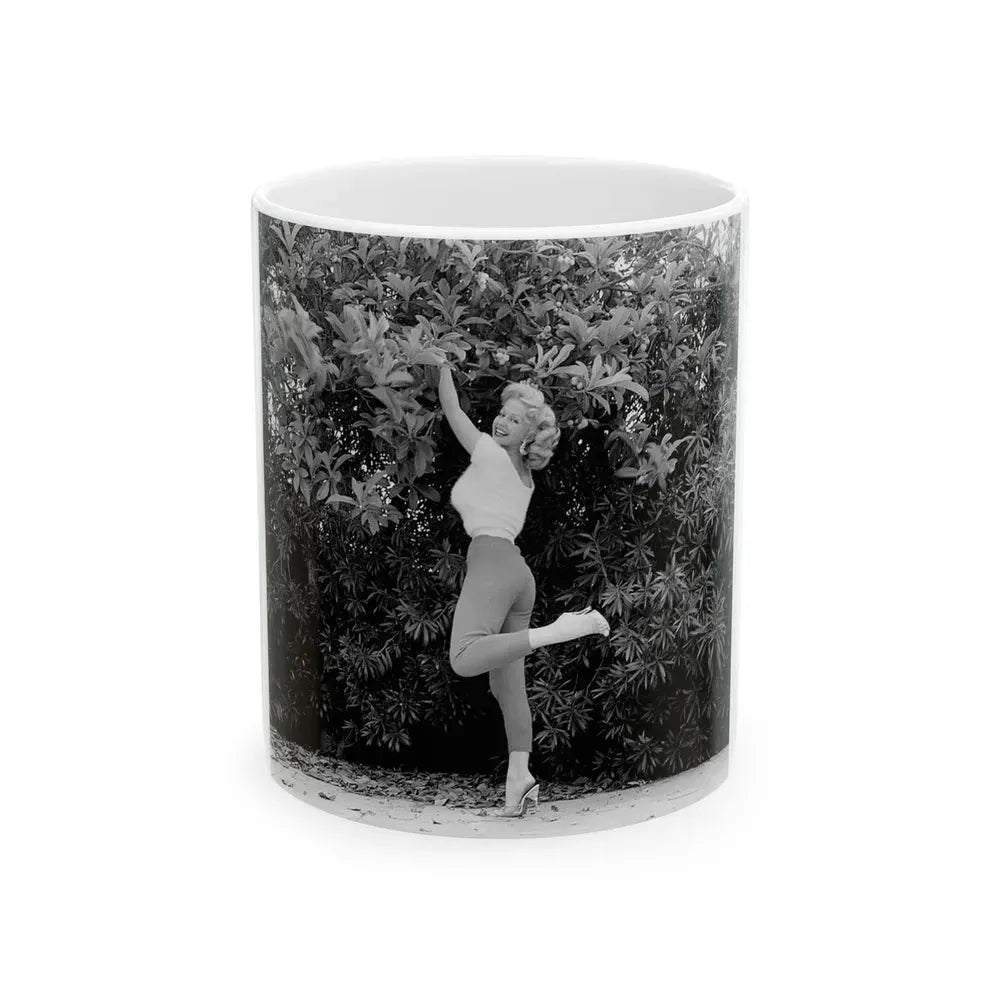 Greta Thyssen #74 (Vintage Female Icon) White Coffee Mug 11oz - Go Mug Yourself