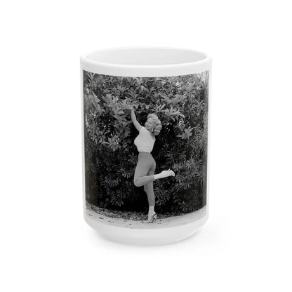 Greta Thyssen #74 (Vintage Female Icon) White Coffee Mug-15oz-Go Mug Yourself