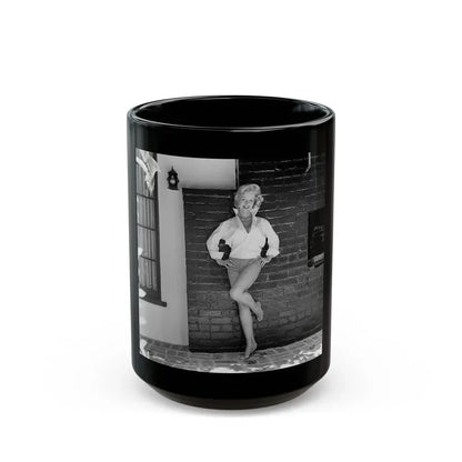 Greta Thyssen #75 (Vintage Female Icon) Black Coffee Mug 15oz - Go Mug Yourself