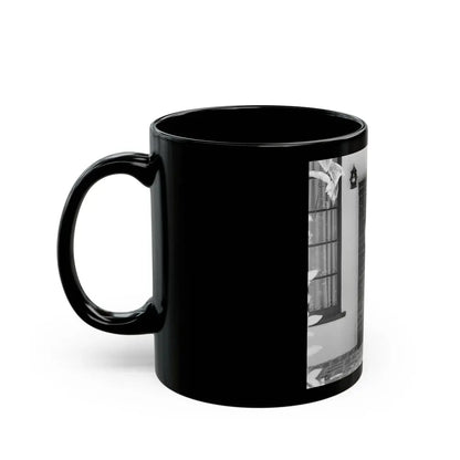 Greta Thyssen #75 (Vintage Female Icon) Black Coffee Mug - Go Mug Yourself