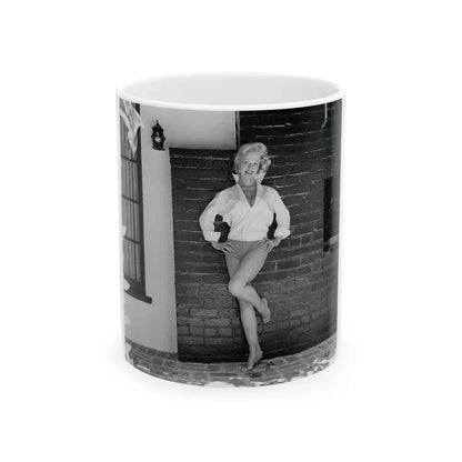 Greta Thyssen #75 (Vintage Female Icon) White Coffee Mug 11oz - Go Mug Yourself