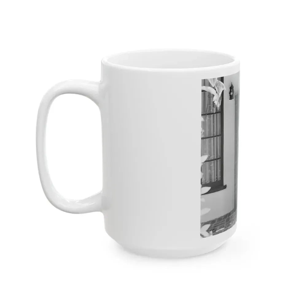 Greta Thyssen #75 (Vintage Female Icon) White Coffee Mug - Go Mug Yourself